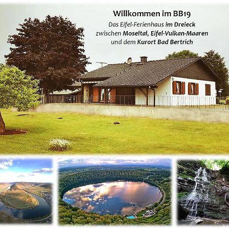 Bb19 Eifel-Ferienhaus Am Moseltal Mit Saunahaus Beuren  Bagian luar foto